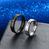 "His Queen & Her King" Couples Ring