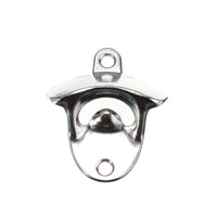 1 pc  Stainless Steel Wall-Mounted Bottle Opener
