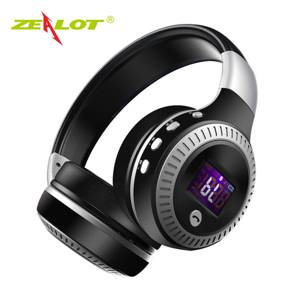 B19 Bluetooth Headphones / Wireless Stereo Headphone with Mic Headsets Micro-SD Card Slot FM Radio For Phone & PC