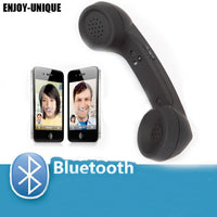 Unique New Retro Style Wireless Bluetooth  Handset Mic Speaker Phone Call Receiver