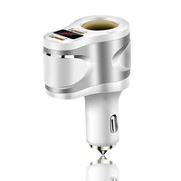 5V 3.1A Dual USB Car Charger / Glass Breaker For iPhone iPad Samsung 12V-24V Car Cigarette Lighter Socket Adapter Charger