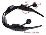 Wireless Bluetooth Sunglasses Headset Universal Stereo Sports Headphones For Smart Phone